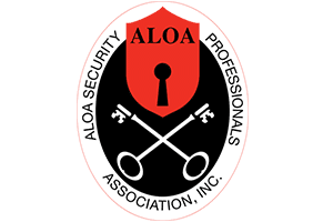 Aloa locksmith logo